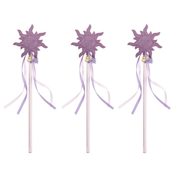 3PK Rubies Disney Rapunzel Wand Kids/Child 6736 Accessory - Pink