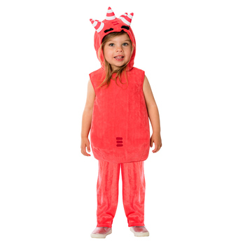 Rubies Fuse (Red) Oddbods Unisex Dress Up Costume - Size M