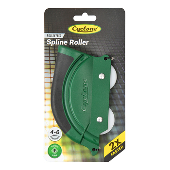 Cyclone Spline Roller Roll 'N' Feed 2 Wheel Fast Rolling For 4-6mm Spline