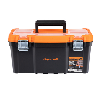 Supercraft Toolbox With Metal Latch DIY Home Improvement Tool Storage 408mm