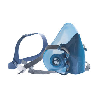 Safecorp Half Mask Respirator Kit w/ P2 Dust Mask 17.5x13cm - Blue