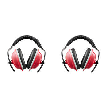 2PK Safecorp Light Duty Adjustable Folding Noise-Cancelling/Blocking Earmuffs