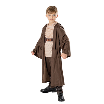 Star Wars Obi Wan Kenobi Deluxe Boys Dress Up Costume - Size 7-8 Yrs