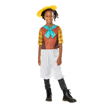 Dino Ranch Dino Ranch Min Deluxe Costume Party Dress-Up - Size 5-6y
