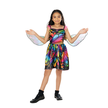 Rubies Butterfly Costume Party Dress-Up - Size 5-6y