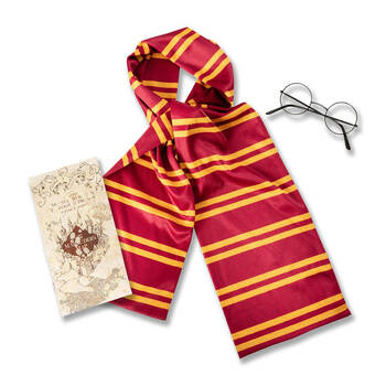 Harry Potter Reading Glass/Scarf Costume Party Accessory Set 