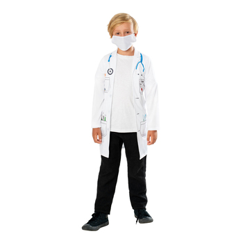 Rubies Doctor Coat Costume Party Dress-Up - Size 7-8y