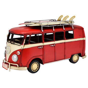 Volkswagen Kombi Van - Red 32cm