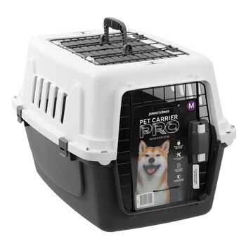 Paws & Claws 58.5cm Pet Carrier w/ Metal Door Medium