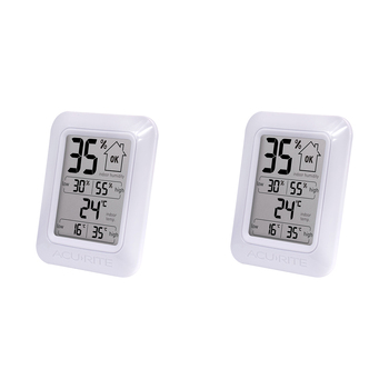 2PK Acurite Indoor Digital Humidity/Temperature Monitor