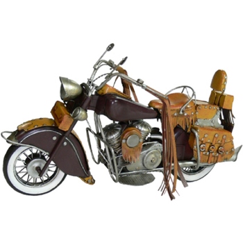 Boyle 36cm Indian Motorbike w/ Leatherette Handles
