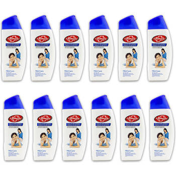 12PK Lifebuoy 300ml Antibacterial Body Wash Mild Care w/ Milk Cream