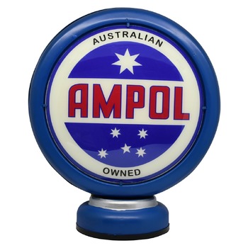 Boyle Metal 30cm Ampol Petrol Bowser Mantel Sign