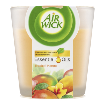 Air Wick Essential Oils Scented Home Fragrance Candle Mango