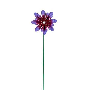  Flower Sticks Small Outdoor Decoration 36cm Multicoloured Assorted