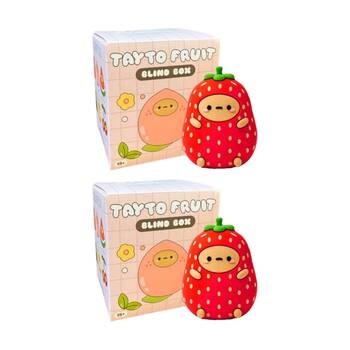 2PK Smoko Tayto Potato Fruit Blind Box Toy Collectable Figurine 15Y+ Assorted