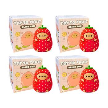 4PK Smoko Tayto Potato Fruit Blind Box Toy Collectable Figurine 15Y+ Assorted