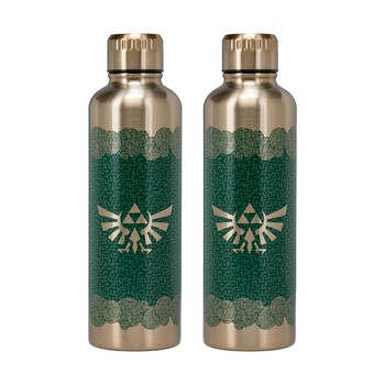 2PK Nintendo Zelda Tears Of The Kingdom Metal Water Bottle