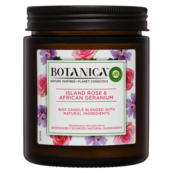 Air Wick Botanica Scented Wax Candle Island Rose & African Geranium