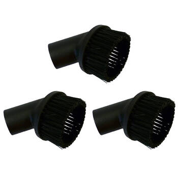 3PK Pullman 36mm Brush Tool for Vacuum Cleaners Durable and Efficient Grey
