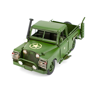 Boyle Army Rover Metal Display Ornament Home Decor 30cm