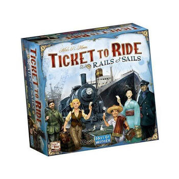 Days Of Wonder Ticket to Ride Rails & Sails Strategy Board Game 10y+