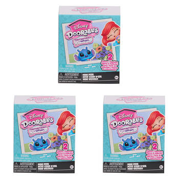 3PK Disney Doorables Remember When Lil’ Moments Mini Peek S13 Assorted 5y+