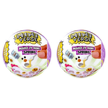 2PK MGA's Miniverse Make It Mini Spring Theme Series 2 Assorted 8y+