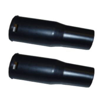 2PK Universal Vacuum Cleaner Rod Adaptor Tool 32mm To 35mm Black Connector