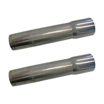 2PK Universal Vacuum Cleaner Rod Adaptor Tool 32mm To 35mm Chrome Connector