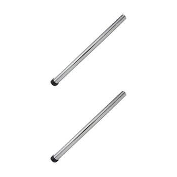 2PK Universal Vacuum Cleaner Extension Rod Chrome Fits 32mm For Extended Reach