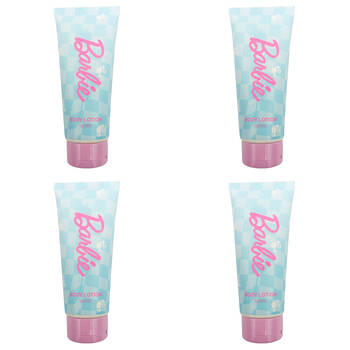4PK Barbie Tween Range 150ml Hydrating Scented Body Lotion - Assorted