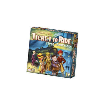 Days Of Wonder Ticket to Ride First Journey Kids/Family Board Game 6y+
