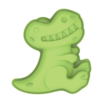 Daily Bake Silicone Dinosaur Cake Mould 27x25x5cm Green
