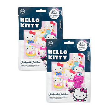 2PK Hello Kitty Backpack Buddies Keyring Pendant Assorted 6y+