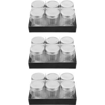 3PK 6PK Lemon & Lime 300ml Preserve Jar Capri Glass w/ Silver Lid