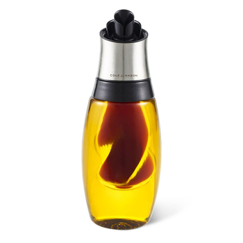 Cole & Mason Glass Bristol Oil & Vinegar Duo Pourer Container