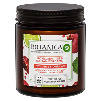Air Wick Botanica Scented Wax Candle Pomegranate & Italian Bergamot
