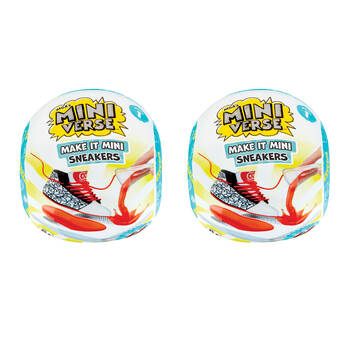 2PK MGA's Miniverse Make It Mini: Sneakers Collectable 8y+ Assorted