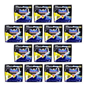 140pc Finish Powerball Ultimate Pro All-In -1 Dishwasher Tabs Lemon Sparkle