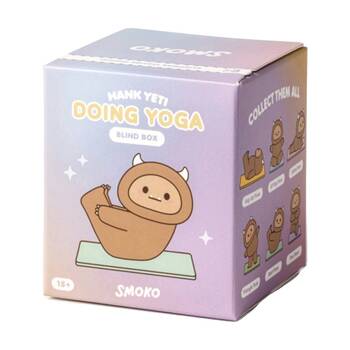 Smoko Hank Yeti Doing Yoga Blind Box Toy Collectable Figurine 15Y+ Assorted