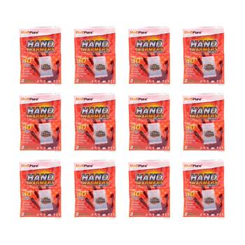 12x 2pc MediPure Hand Warmer Up to 10 Hours of Heat Pack Odourless Ready Use