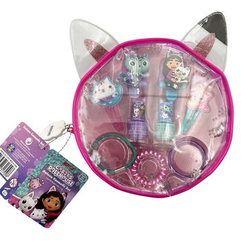 Gabbys Dollhouse Deluxe Cosmetics Set w/ Carry Bag 5y+
