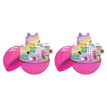2PK Gabbys Dollhouse Surprise Capsule Assorted Kids/Children Collectable Toy