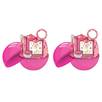 2PK Wicked 2 Round Make Up Ball Assorted Kids/Children Fun Play Toy 5y+
