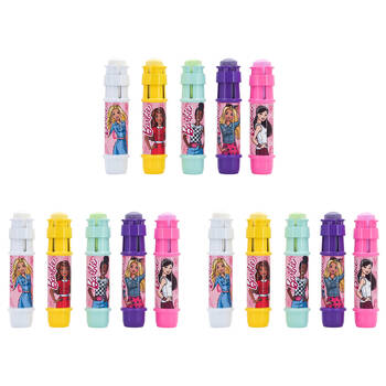 3x 5pc Barbie Jumbo Chalk Holders w/ Chalk Kids Outdoor Toy 3y+