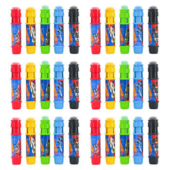 6x 5pc Hot Wheels Jumbo Chalk Holders w/ Chalk Kids Outdoor Toy 3y+