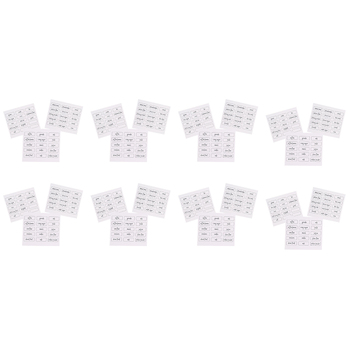 8x 45pc Appetito Vinyl Pantry Labels Home Kitchen Accessory