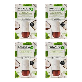 4PK Air Wick 19ml Botanica Diffuser & Fragrance Refill