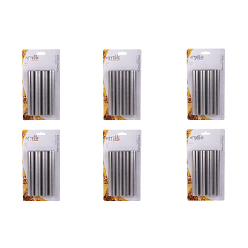 6x 4pc Appetito Stainless Steel Cannoli Tubes Home Kitchen Cooking
